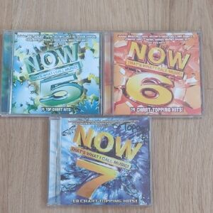 Now That's What I Call Music 5-6-7 CDs 2000-2001 57 Top Chart Hits